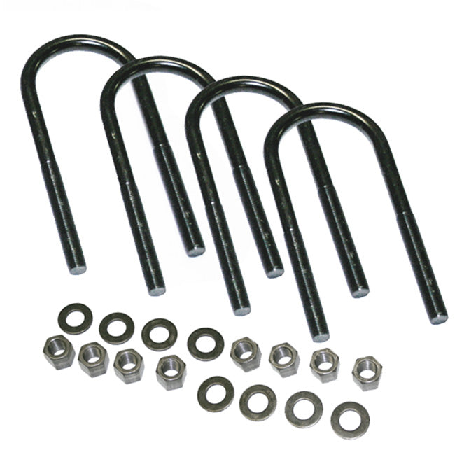 SUPERLIFT UBOLT 4 PACK 1/2X2.875X12 RD W/HDWR