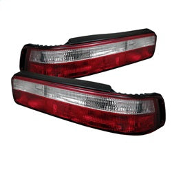 ( Spyder ) - Euro Style Tail Lights - Red Clear