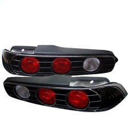 ( Spyder ) - Euro Style Tail Lights - Black