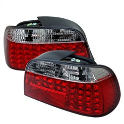 ( Spyder ) - LED Tail Lights - Red Clear