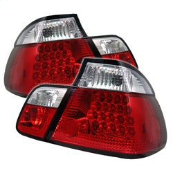 ( Spyder ) - LED Tail Lights - Red Clear