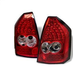 ( Spyder ) - LED Tail Lights - Red Clear