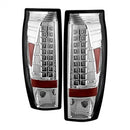 ( Spyder ) - LED Tail Lights - Chrome