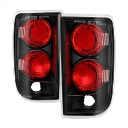 ( Spyder ) - Euro Style Tail Lights - Black