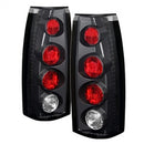 ( Spyder ) - Euro Style Tail Lights - Black