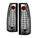 ( Spyder ) - LED Tail Lights - Chrome