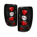 ( Spyder ) - Euro Style Tail Lights - Black