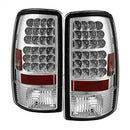 ( Spyder ) - LED Tail Lights - Chrome