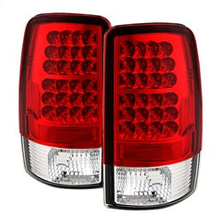 ( Spyder ) - LED Tail Lights - Red Clear