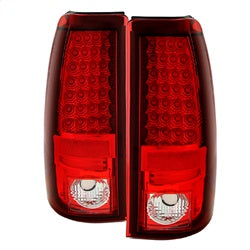 ( Spyder ) - LED Tail Lights - Red Clear