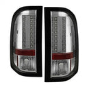 ( Spyder ) - LED Tail Lights - Chrome