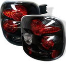 ( Spyder ) - Euro Style Tail Lights - Black
