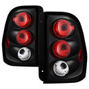 ( Spyder ) - Euro Style Tail Lights - Black