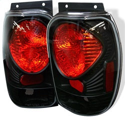 ( Spyder ) - Euro Style Tail Lights - Black