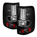 ( Spyder ) - LED Tail Lights - Black