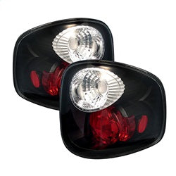 ( Spyder ) - Euro Style Tail Lights - Black