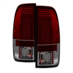 ( Spyder ) - LED Tail Lights - Red Smoke