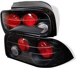 ( Spyder ) - Euro Style Tail Lights - Black