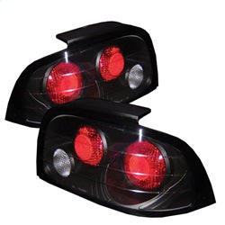 ( Spyder ) - Euro Style Tail Lights - Black