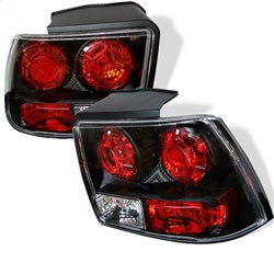 ( Spyder ) - Euro Style Tail Lights - Black