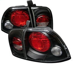 ( Spyder ) - Euro Style Tail Lights - Black