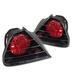 ( Spyder ) - Euro Style Tail Lights - Black