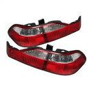 ( Spyder ) - Euro Style Tail Lights - Red Clear