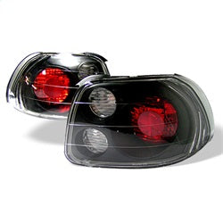 ( Spyder ) - Euro Style Tail Lights - Black