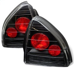 ( Spyder ) - Euro Style Tail Lights - Black