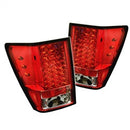 ( Spyder ) - LED Tail Lights - Red Clear