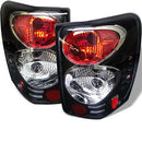 ( Spyder ) - Euro Style Tail Lights - Black