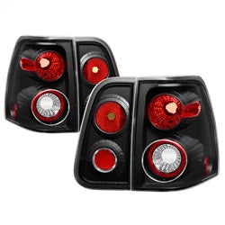 ( Spyder ) - Euro Style Tail Lights - Black