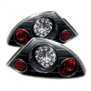 ( Spyder ) - LED Tail Lights - Black
