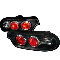 ( Spyder ) - Euro Style Tail Lights - Black