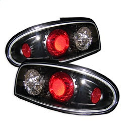 ( Spyder ) - Euro Style Tail Lights - Black