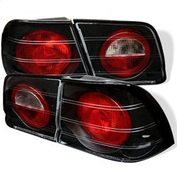 ( Spyder ) - Euro Style Tail Lights - Black