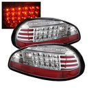 ( Spyder ) - LED Tail Lights - Chrome