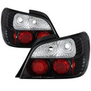 ( Spyder ) - Euro Style Tail Lights - Black