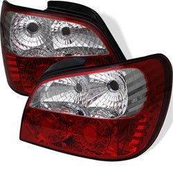 ( Spyder ) - LED Tail Lights - Red Clear