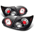 ( Spyder ) - LED Tail Lights - Black