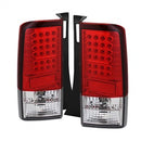 ( Spyder ) - LED Tail Lights - Red Clear