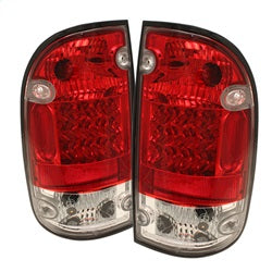 ( Spyder ) - LED Tail Lights - Red Clear
