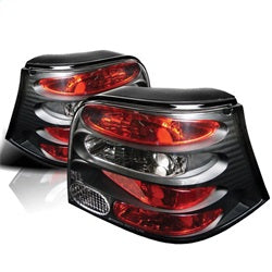 ( Spyder ) - Euro Style Tail Lights - Black