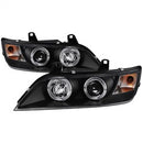 ( Spyder ) - Projector Headlights - LED Halo - Black - High H1 (Included) - Low H1 (Included)