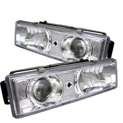 ( Spyder ) - Projector Headlights - Chrome - High 9005 (Not Include