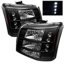 ( Spyder ) - Crystal Headlights - Black