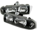 ( Spyder ) - Crystal Headlights - Black