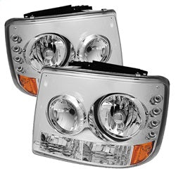 ( Spyder ) - Crystal Headlights - Chrome