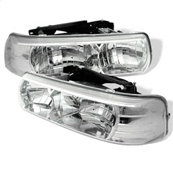 ( Spyder ) - Crystal Headlights - Chrome