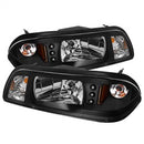 ( Spyder ) - Crystal Headlights - Black